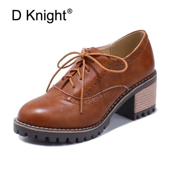 vintage women oxfords lace-up casual platform high heels brogue shoes woman british autumn oxford for us size 3-12 dress, Black
vintage women oxfords lace-up casual platform high heels brogue shoes woman british autumn oxford for us size 3-12 dress, Black
