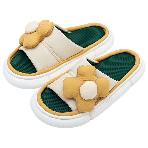 retro style fabric flower contrast slippers ladies bedroom floor platform sandals slipperwomen summer outdoors shoes, Black
retro style fabric flower contrast slippers ladies bedroom floor platform sandals slipperwomen summer outdoors shoes, Black