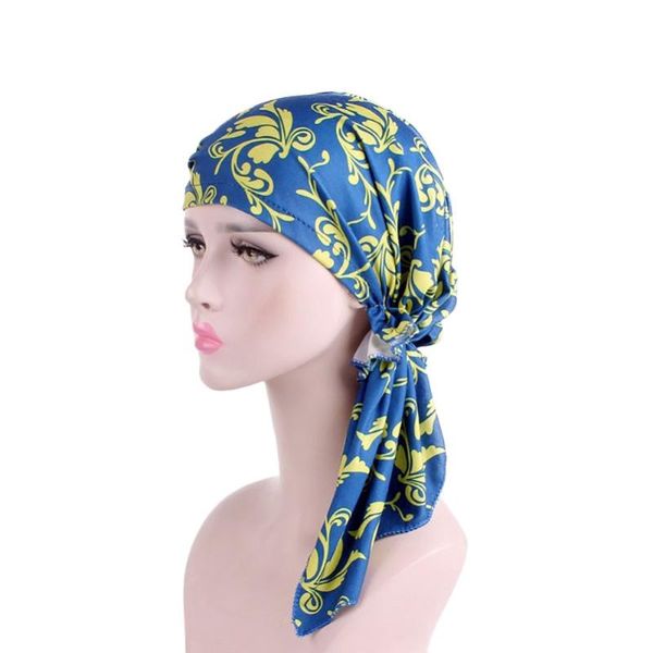beanie/skull caps floral printed women beanies india muslim elastic femme turban long tail western style simple elegant breathable ladies ch, Blue;gray
beanie/skull caps floral printed women beanies india muslim elastic femme turban long tail western style simple elegant breathable ladies ch, Blue;gray