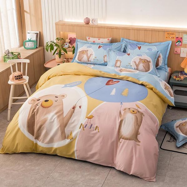 bedding sets full king 3d cartoon cotton 4pc set duvet cover pillowcase flat bed sheet bedspreads home el bedclothes bedroom
bedding sets full king 3d cartoon cotton 4pc set duvet cover pillowcase flat bed sheet bedspreads home el bedclothes bedroom