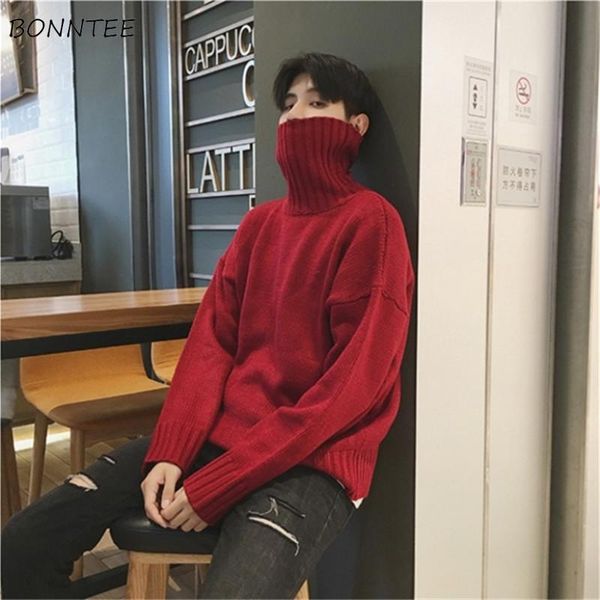 men's sweaters turtleneck pullovers men solid loose casual thicker soft warm all-match couples winter bf korean style leisure ins, White;black
men's sweaters turtleneck pullovers men solid loose casual thicker soft warm all-match couples winter bf korean style leisure ins, White;black