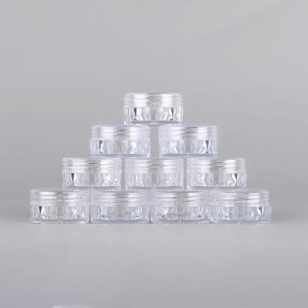 storage bottles & jars 30/50pcs 3g/5g clear empty plastic pot jars, cosmetic containers with lids
storage bottles & jars 30/50pcs 3g/5g clear empty plastic pot jars, cosmetic containers with lids