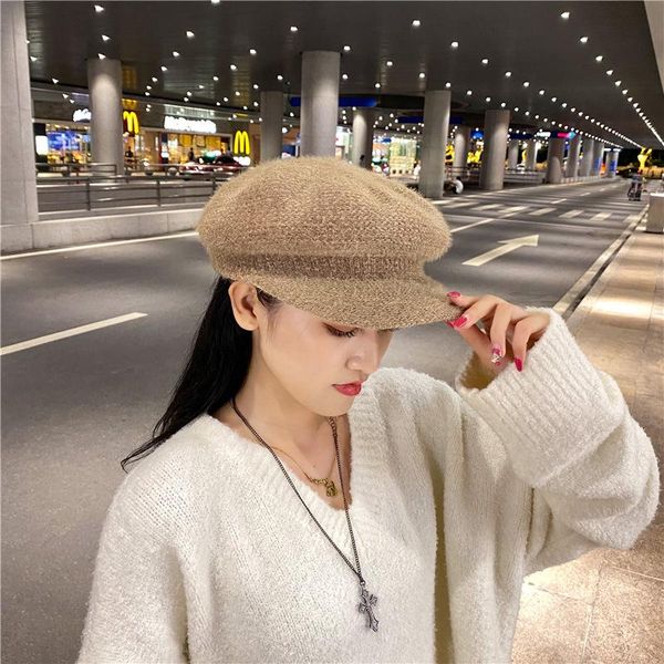 berets women girl beret french artist warm winter beanie hat retro vintage plain solid color elegant ladies, Blue;gray
berets women girl beret french artist warm winter beanie hat retro vintage plain solid color elegant ladies, Blue;gray