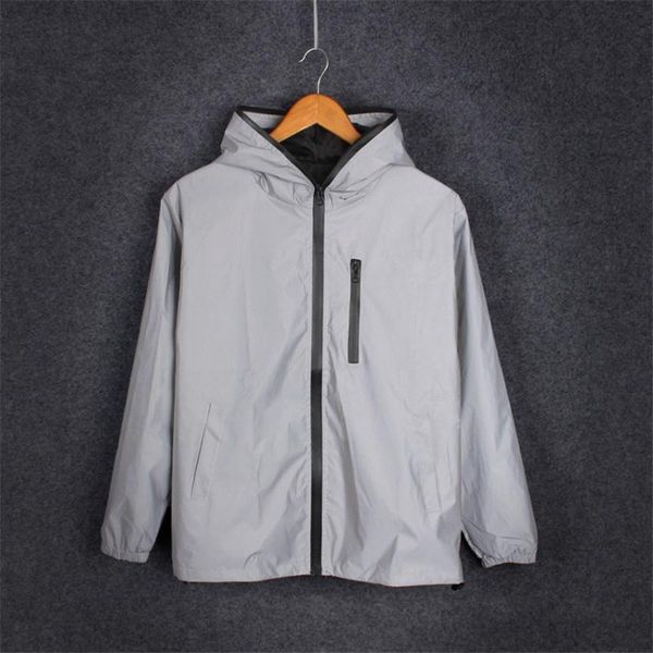 men's jackets 2021 full reflective jacket men/women harajuku windbreaker hooded hip-hop streetwear night shiny zipper coats jacke, Black;brown
men's jackets 2021 full reflective jacket men/women harajuku windbreaker hooded hip-hop streetwear night shiny zipper coats jacke, Black;brown