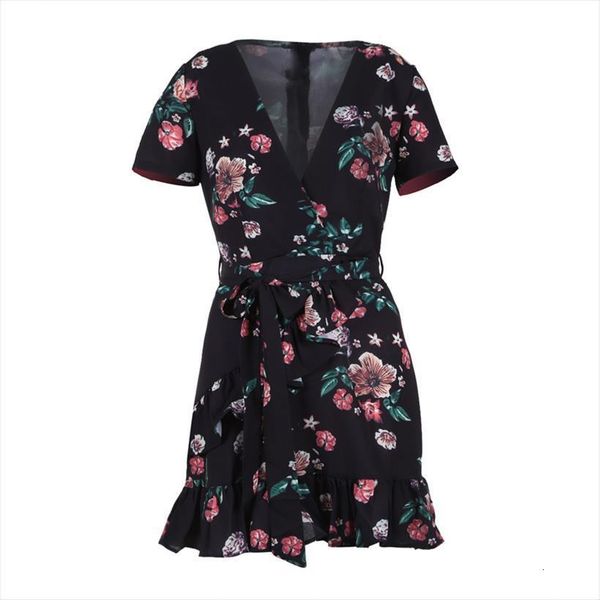 boho short sleeve floral women dresses print v neck ruffle mini a line summer holiday sundress with belt vestidos de, Black;gray
boho short sleeve floral women dresses print v neck ruffle mini a line summer holiday sundress with belt vestidos de, Black;gray