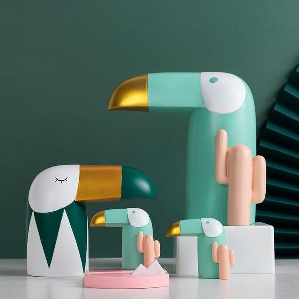 decorative objects & figurines nordic ins cartoon toucan ornaments home resin crafts tv cabinet deskanimal miniatures decoration accesso
decorative objects & figurines nordic ins cartoon toucan ornaments home resin crafts tv cabinet deskanimal miniatures decoration accesso