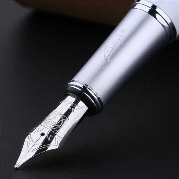 picasso white fine and extra nib fountain pen stationery school office supplies luxury writing birthday gift ink pens
picasso white fine and extra nib fountain pen stationery school office supplies luxury writing birthday gift ink pens