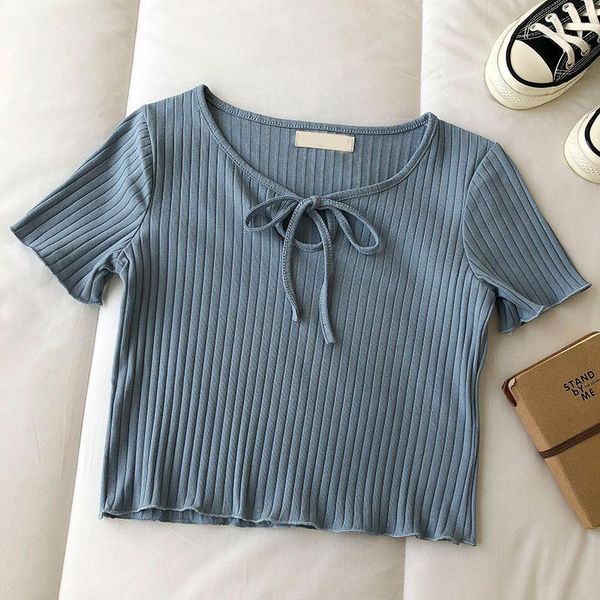bow hollow o-neck slim t-shirt women lace-up pullover crop tshirt femme all-match cropped tee basic clothes summer women's, White
bow hollow o-neck slim t-shirt women lace-up pullover crop tshirt femme all-match cropped tee basic clothes summer women's, White