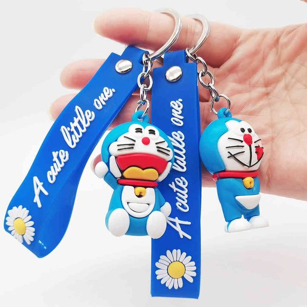 2021 fashion keychain creative cartoon doraemon keychain tinkle doll student bag pendant robot cat gift, Silver
2021 fashion keychain creative cartoon doraemon keychain tinkle doll student bag pendant robot cat gift, Silver