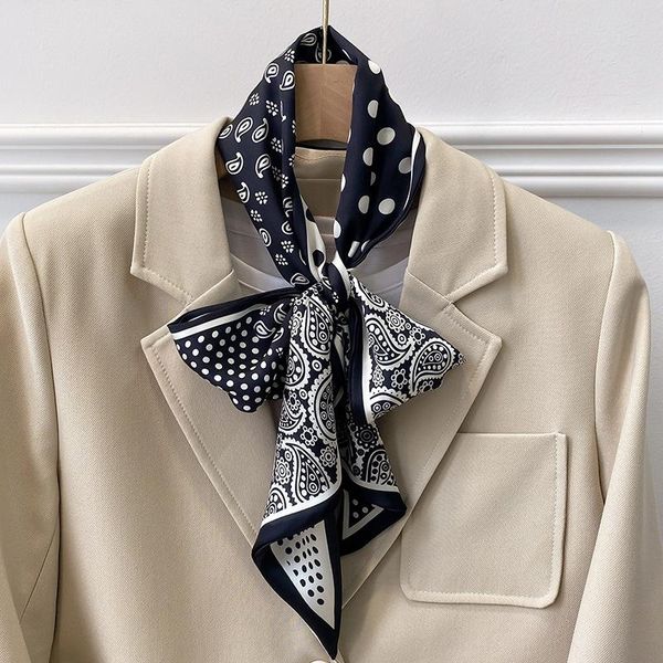 scarves silk scarf women long thin ribbon women's sweet polka dot decorative neckerchief multi-function tie bag sj337, Blue;gray
scarves silk scarf women long thin ribbon women's sweet polka dot decorative neckerchief multi-function tie bag sj337, Blue;gray
