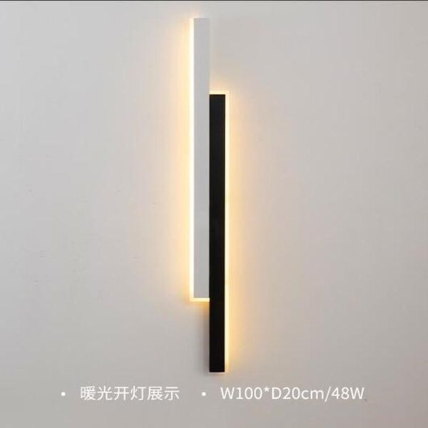 wall lamp modern led long hanging lights simple nordic living room sofa background home decoration lighting fixtures
wall lamp modern led long hanging lights simple nordic living room sofa background home decoration lighting fixtures