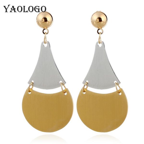 dangle & chandelier yaologe 2021 two drop earrings gold color and black stitching metal plating for women retro jewelry e308, Silver
dangle & chandelier yaologe 2021 two drop earrings gold color and black stitching metal plating for women retro jewelry e308, Silver