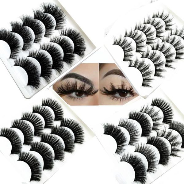 false eyelashes five pairs of fake natural thick handmade magnetic 3d long lasting eyelash makeup tool to extend professional
false eyelashes five pairs of fake natural thick handmade magnetic 3d long lasting eyelash makeup tool to extend professional