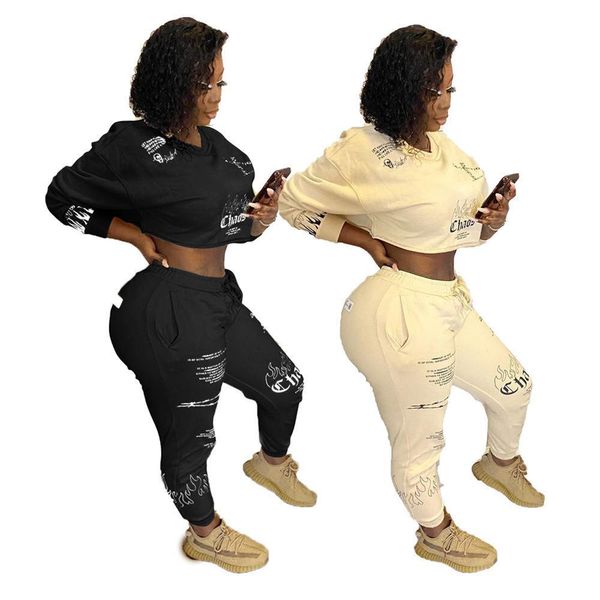 streetwear letter print two women tracksuits piece set jogging femme casual sportswear fitness crop sweatpants tracksuit outfits, Gray
streetwear letter print two women tracksuits piece set jogging femme casual sportswear fitness crop sweatpants tracksuit outfits, Gray