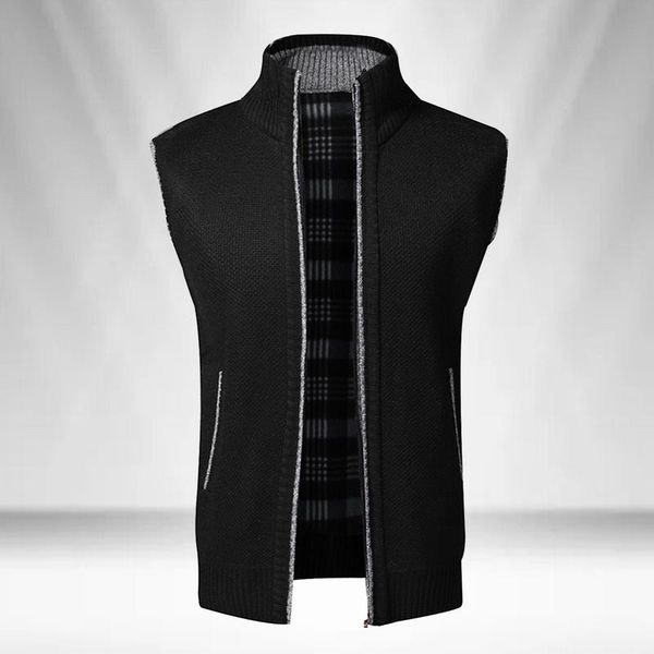 men's vests heflashor 2021 autumn winter men sweater coat warm sleeveless zipper cardigan knitted vest sweatercoat casual plaid knitwea, Black;white
men's vests heflashor 2021 autumn winter men sweater coat warm sleeveless zipper cardigan knitted vest sweatercoat casual plaid knitwea, Black;white