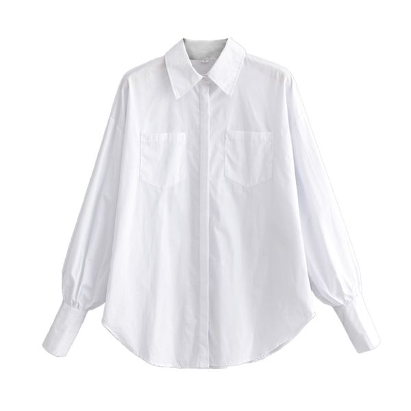 women white shirts basic style single breasted turn down collar blouse ol officer lady 210524
women white shirts basic style single breasted turn down collar blouse ol officer lady 210524