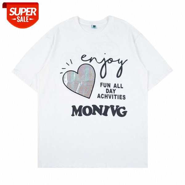 laser love letter printing short-sleeved t-shirt men's street flow loose half-sleeved round neck five-point sleeves #yw53, White;black
laser love letter printing short-sleeved t-shirt men's street flow loose half-sleeved round neck five-point sleeves #yw53, White;black