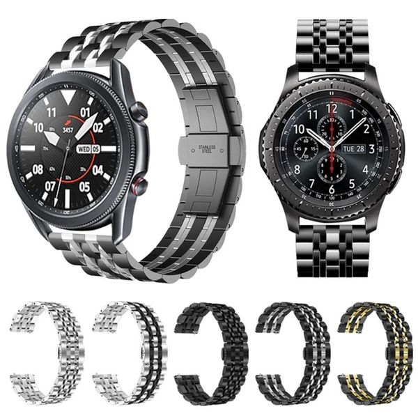 watch bands stainless steel strap for samsung galaxy 3 41/45mm metal band watchband 42/46mm active 2 gear s3 20/22mm, Black;brown
watch bands stainless steel strap for samsung galaxy 3 41/45mm metal band watchband 42/46mm active 2 gear s3 20/22mm, Black;brown
