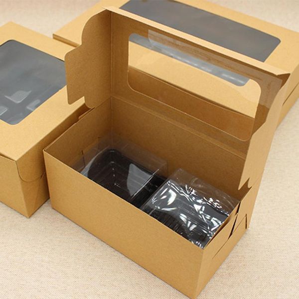gift wrap 20pcs/lot 9 24 16x16x7.5 cm kraft paper candy box 2 6 4 cupcakes pvc transparant window cookie package muffin boxes
gift wrap 20pcs/lot 9 24 16x16x7.5 cm kraft paper candy box 2 6 4 cupcakes pvc transparant window cookie package muffin boxes
