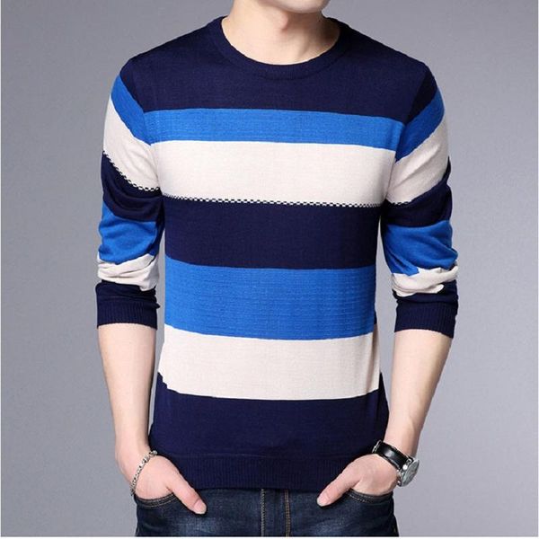 men's vests wool slim fit sweater casual men autumn winter clothes striped design fashion o-neck long sleeve knit pullover clothing 202, Black;white
men's vests wool slim fit sweater casual men autumn winter clothes striped design fashion o-neck long sleeve knit pullover clothing 202, Black;white