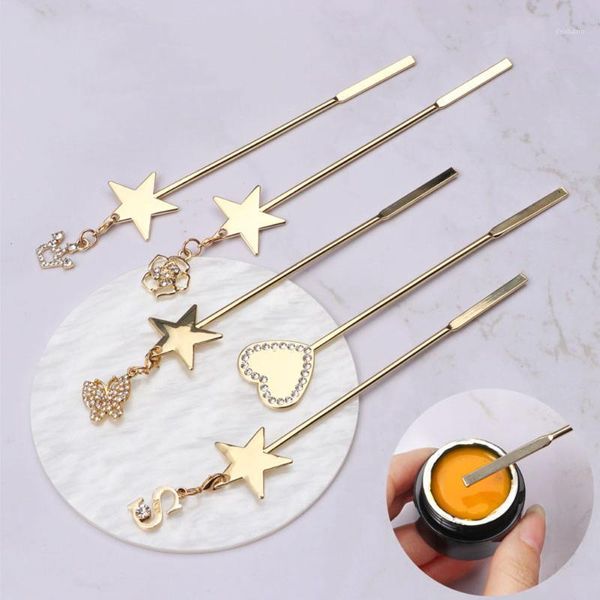 nail art stirring rod tools stainless steel acrylic powder liquid uv gel spoon spatula pin star dotting embossed pen manicure brushes1, Yellow
nail art stirring rod tools stainless steel acrylic powder liquid uv gel spoon spatula pin star dotting embossed pen manicure brushes1, Yellow