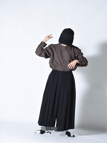 men's pants casual pants, wide leg culottes, super loose, pleated hipster youth, urban fashion, large size, Black
men's pants casual pants, wide leg culottes, super loose, pleated hipster youth, urban fashion, large size, Black