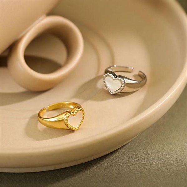 cluster rings 925 sterling silver adjustable size vintage heart shape ring handmade romantic couple party jewelry jz357, Golden;silver
cluster rings 925 sterling silver adjustable size vintage heart shape ring handmade romantic couple party jewelry jz357, Golden;silver
