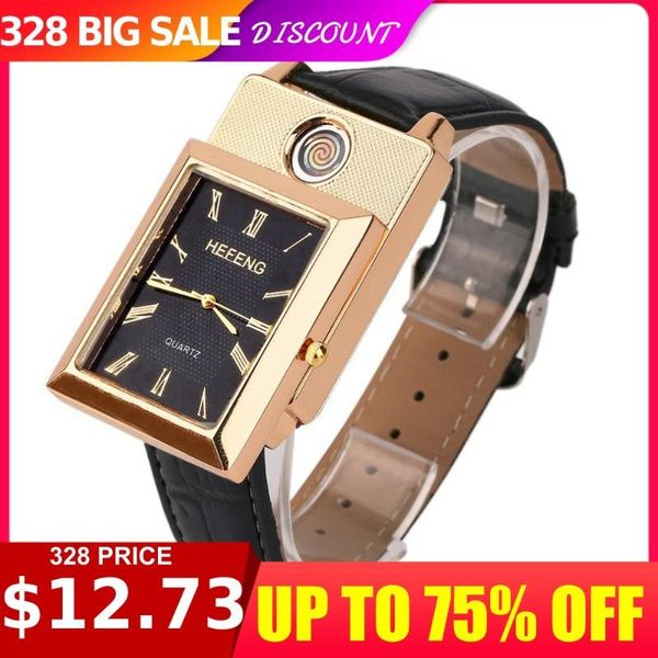 wristwatches watch cigarette lighter creative personality men quartz electronic metal usb charging luxury, Slivery;brown
wristwatches watch cigarette lighter creative personality men quartz electronic metal usb charging luxury, Slivery;brown