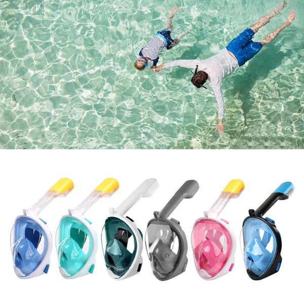 diving masks underwater scuba anti fog full face mask swimming adults respirator goggles set safe waterproof equipment