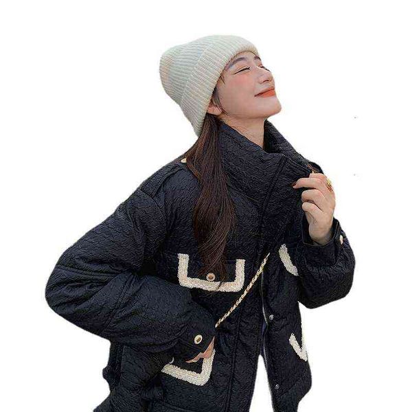 2021 xiaoxiangfeng down cotton et women's short stand collar net red bear doll autumn and winter coat, Black
2021 xiaoxiangfeng down cotton et women's short stand collar net red bear doll autumn and winter coat, Black