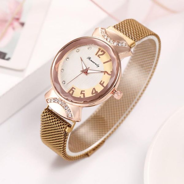 wristwatches 2021 creative women watches diamond magnetic mesh band watch women's fashion dress wristwatch clock zegarek damski, Slivery;brown
wristwatches 2021 creative women watches diamond magnetic mesh band watch women's fashion dress wristwatch clock zegarek damski, Slivery;brown