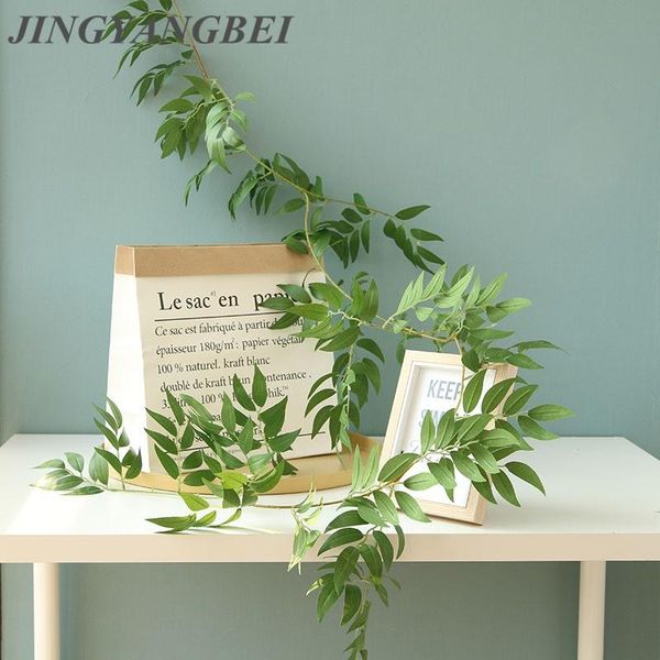 160cm willow leaves vines room decor hanging artificial plant silk leaf grass wedding party wall balcony decoration garland decorative flowe
160cm willow leaves vines room decor hanging artificial plant silk leaf grass wedding party wall balcony decoration garland decorative flowe