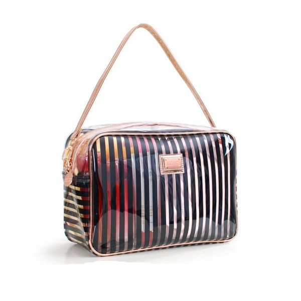 duffel bags women portable travel fashion pvc large capacity waterproof transparent stripe luggage duffle bag casual beach weekend
duffel bags women portable travel fashion pvc large capacity waterproof transparent stripe luggage duffle bag casual beach weekend