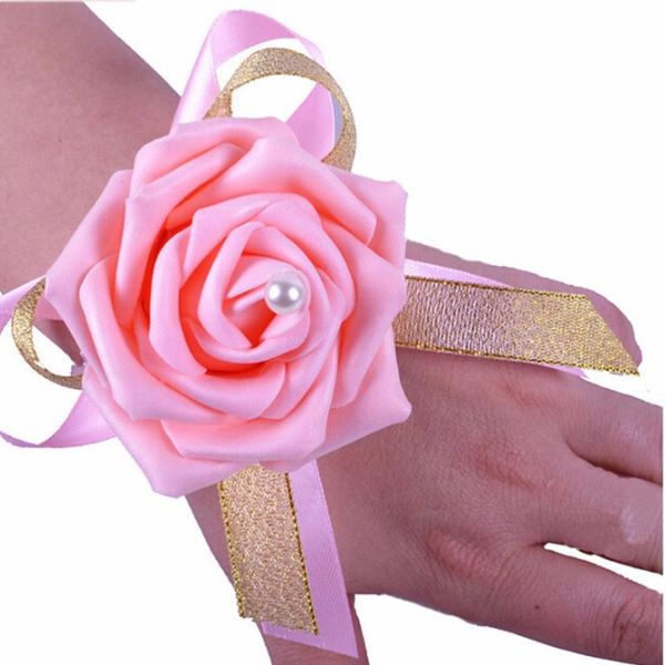 floral wrist flower corsage wedding prom party (pink) decoration artificial flowers fx483-3 decorative & wreaths
floral wrist flower corsage wedding prom party (pink) decoration artificial flowers fx483-3 decorative & wreaths