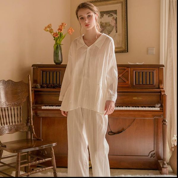 pajamas fashion classic white pajama women sleepwear suit long sleeve leisure, Black;red
pajamas fashion classic white pajama women sleepwear suit long sleeve leisure, Black;red