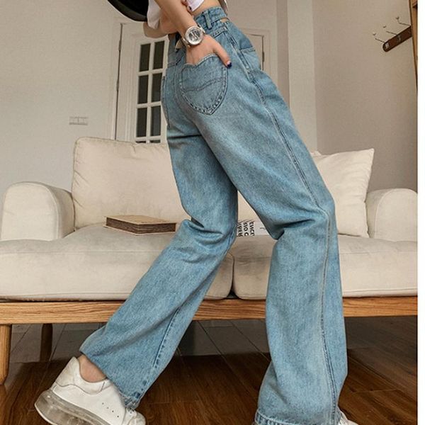women's jeans fashion light blue love pocket loose casual straight thin hole denim trousers female summer y2k baggy wide leg
women's jeans fashion light blue love pocket loose casual straight thin hole denim trousers female summer y2k baggy wide leg