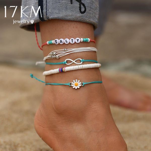 anklets 17km boho daisy letter rope anklet for women bohemia rainbow color beads shell butterfly foot bracelet beach jewelry, Red;blue
anklets 17km boho daisy letter rope anklet for women bohemia rainbow color beads shell butterfly foot bracelet beach jewelry, Red;blue