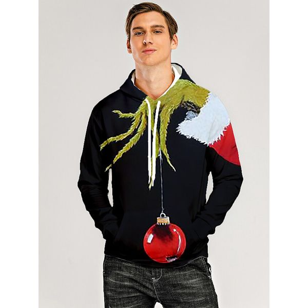 christmas funny pattern men's 3d printed hoodie visual impact party punk gothic round neck sweater hoodie, Black
christmas funny pattern men's 3d printed hoodie visual impact party punk gothic round neck sweater hoodie, Black