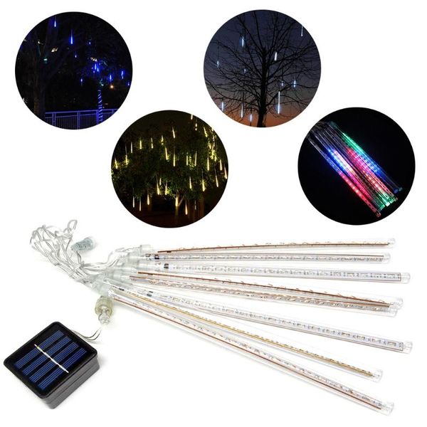 strings 30cm 10 meteor shower tubes waterproof dwaterproof water pipes rgb 360 led lamp light solar power christmas wedding garden
strings 30cm 10 meteor shower tubes waterproof dwaterproof water pipes rgb 360 led lamp light solar power christmas wedding garden