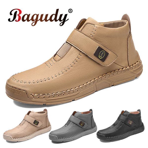 men winter casual leather boots split snow super comfort fashion shoes ankle outdoor 210619, Black
men winter casual leather boots split snow super comfort fashion shoes ankle outdoor 210619, Black