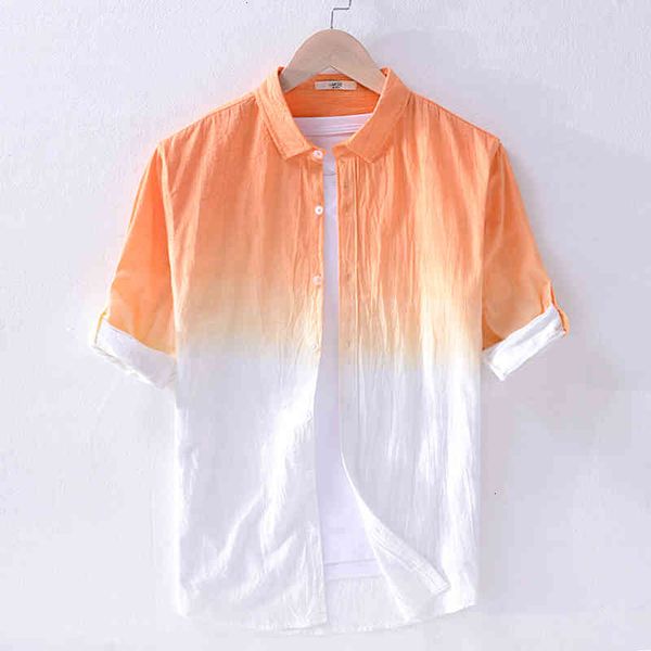 men's t-shirts gradient color long-sleeved linen casual loose shirts men spring and summer orange shirt mens chemise camisa kgkh, White;black
men's t-shirts gradient color long-sleeved linen casual loose shirts men spring and summer orange shirt mens chemise camisa kgkh, White;black