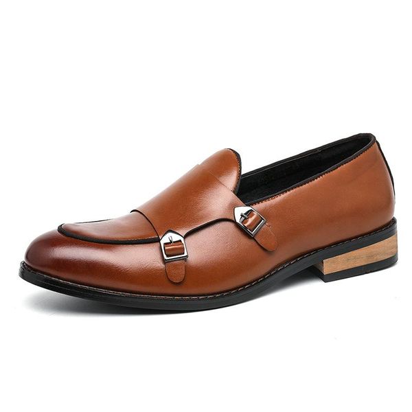 dress shoes 2021 men leather slip on british styles solid color loafers shoe party wedding casual business big size man, Black
dress shoes 2021 men leather slip on british styles solid color loafers shoe party wedding casual business big size man, Black