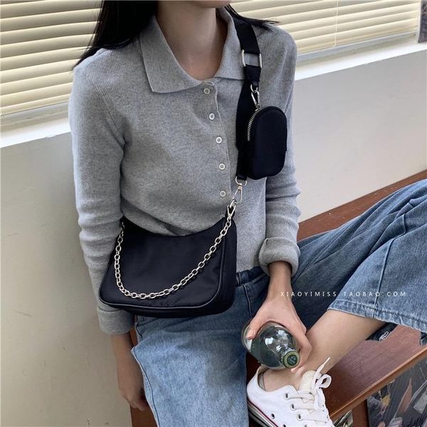 vintage nylon chain crossbody bag women designer black sport shoulder messenger bags female casual handbags small travel purses totes
vintage nylon chain crossbody bag women designer black sport shoulder messenger bags female casual handbags small travel purses totes