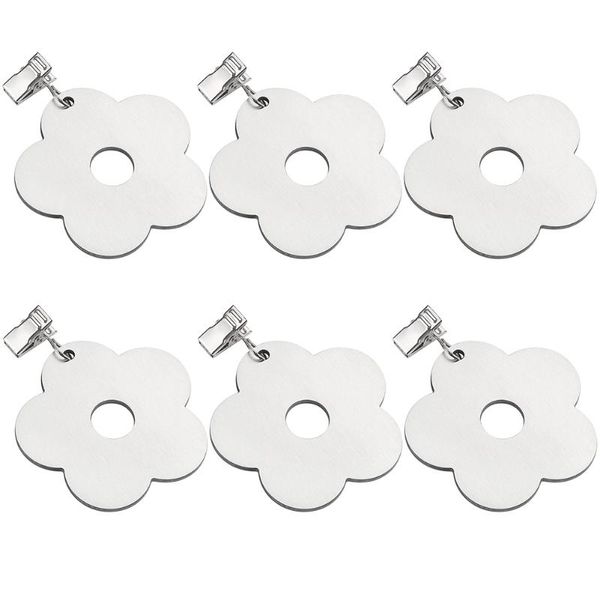 6pcs with clips indoor pendant clamps wedding party outdoor picnic stainless steel windproof home tablecloth weights kitchen table cloth
6pcs with clips indoor pendant clamps wedding party outdoor picnic stainless steel windproof home tablecloth weights kitchen table cloth