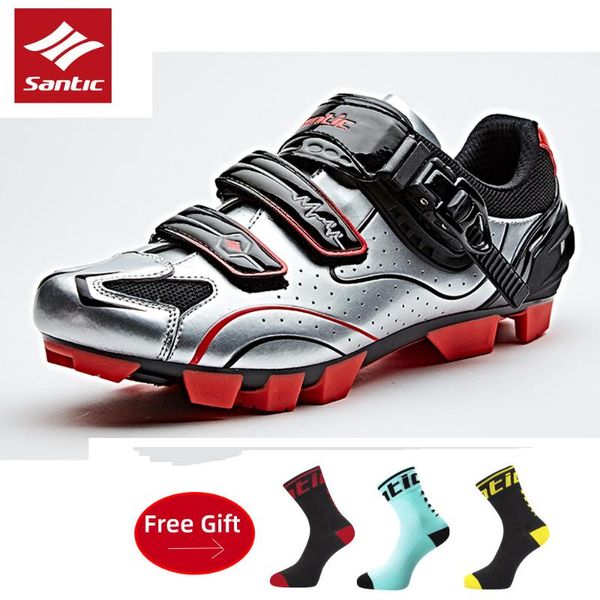 cycling footwear santic mtb shoes men pro racing mountain bike pu & nylon breathable auto-lock bicycle, Black
cycling footwear santic mtb shoes men pro racing mountain bike pu & nylon breathable auto-lock bicycle, Black