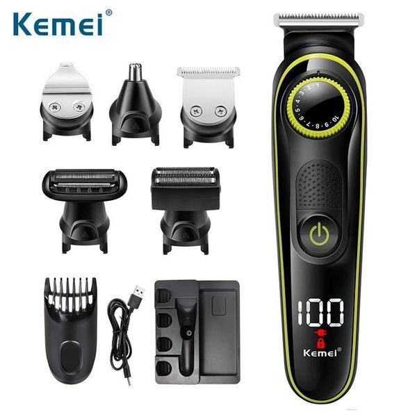 hair clippers kemei km-696 mens multi grooming kit rechargeable clipper trimmer for nose beard body
hair clippers kemei km-696 mens multi grooming kit rechargeable clipper trimmer for nose beard body