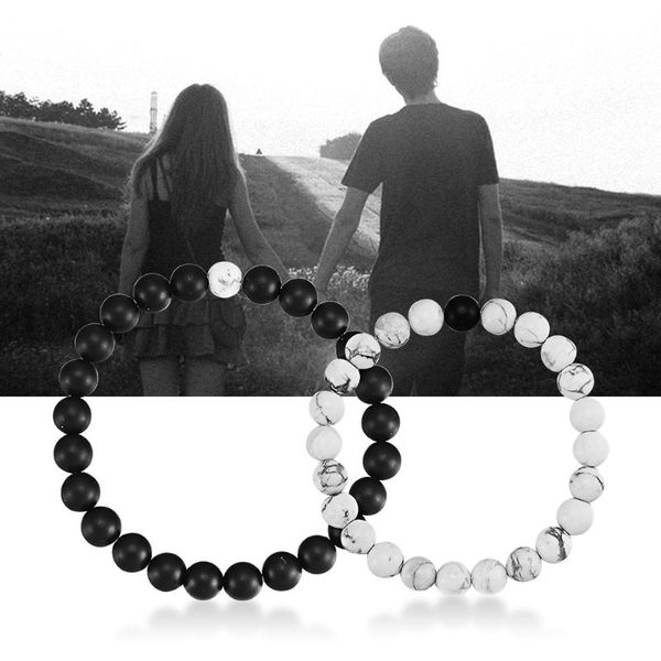 charm bracelets howlite beads lava stone couple bracelet his and hers love bead fitness hologram women men, Golden;silver
charm bracelets howlite beads lava stone couple bracelet his and hers love bead fitness hologram women men, Golden;silver