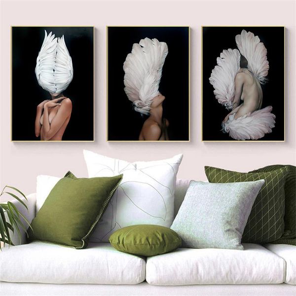 paintings woman pictures posters and prints feather women print oil painting canvas wall art for living room home decoration
paintings woman pictures posters and prints feather women print oil painting canvas wall art for living room home decoration