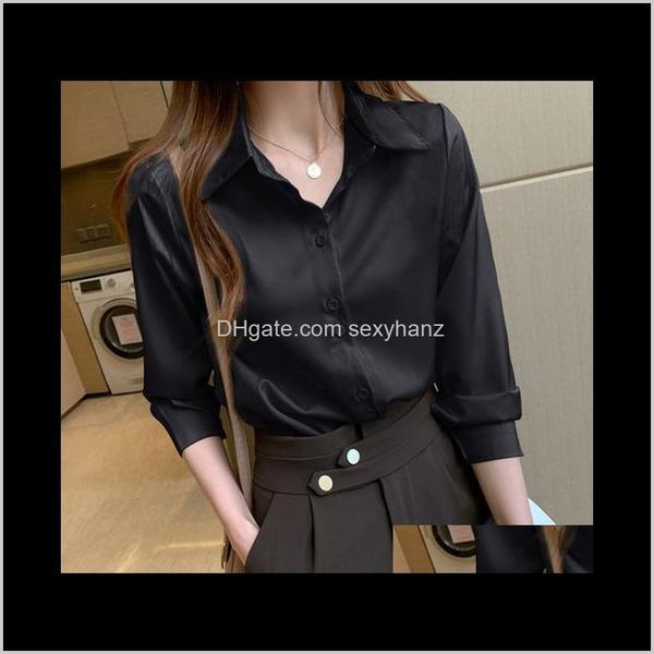 womens clothing apparel drop delivery 2021 shirts for women long sleeve white shirt office lady satin silk blouse plus size woman basic
womens clothing apparel drop delivery 2021 shirts for women long sleeve white shirt office lady satin silk blouse plus size woman basic