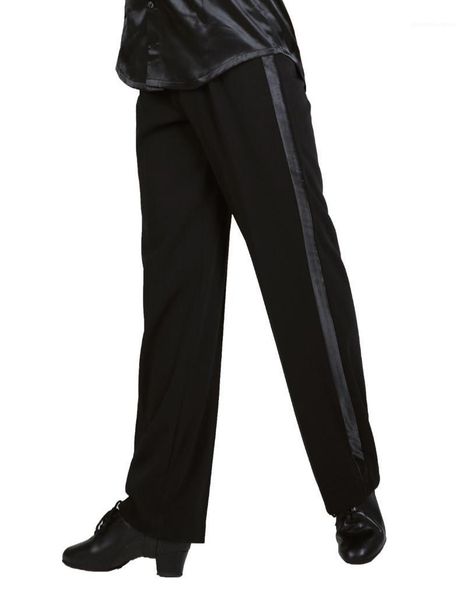 stage wear g5006 latin modern ballroom dance professional vertical style trousers pants for men, Black;red
stage wear g5006 latin modern ballroom dance professional vertical style trousers pants for men, Black;red